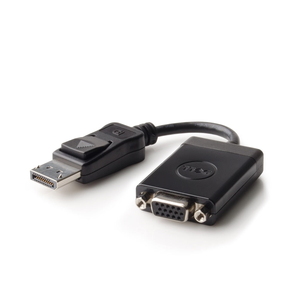 Dell R74C3 DisplayPort to VGA (D-Sub) Video Cable Adapter – Black