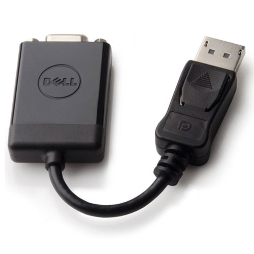 Dell R74C3 DisplayPort to VGA (D-Sub) Video Cable Adapter – Black