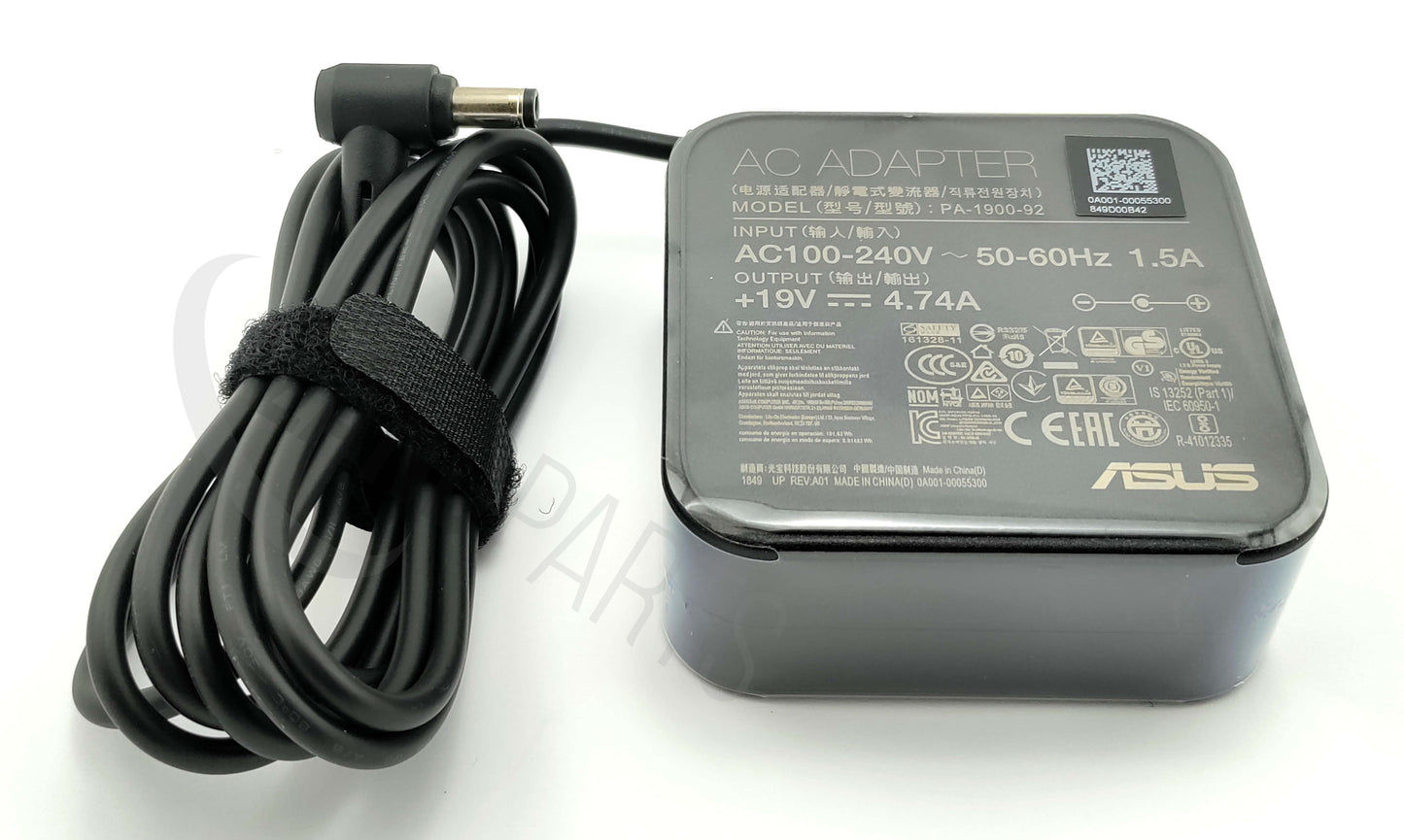 ASUS 0A001-00053100 90W Power Adapter – Indoor 19V AC-to-DC Black