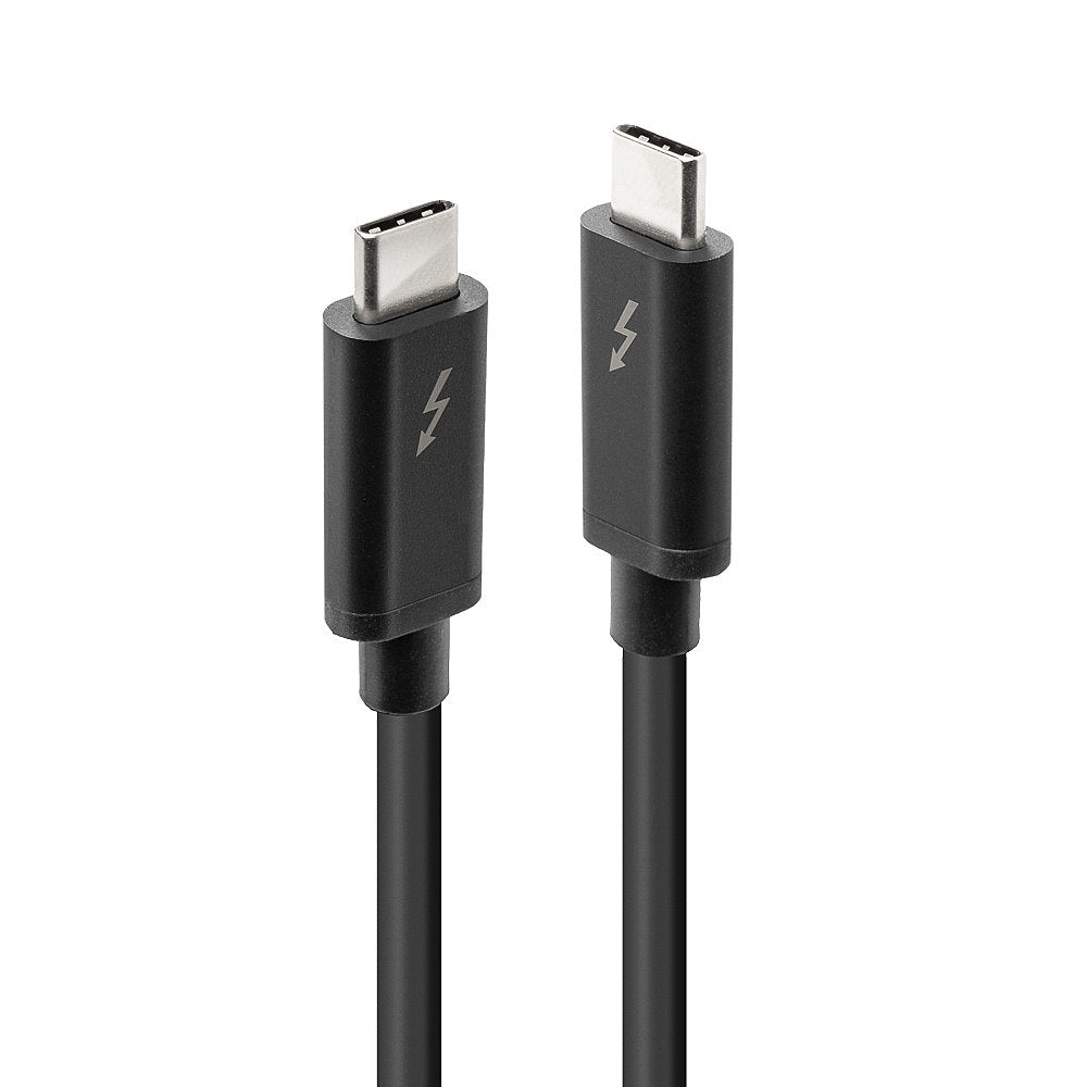 Lindy 41556 1m Thunderbolt 3 Cable – Passive, 20Gbps, USB-C, 4K, 60W Power Delivery