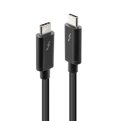 Lindy 41556 1m Thunderbolt 3 Cable – Passive, 20Gbps, USB-C, 4K, 60W Power Delivery