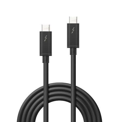 Lindy 41556 1m Thunderbolt 3 Cable – Passive, 20Gbps, USB-C, 4K, 60W Power Delivery