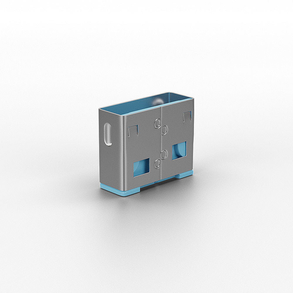 Lindy 40462 USB Port Blocker – 10 Pack Blue | USB Type-A Physical Security