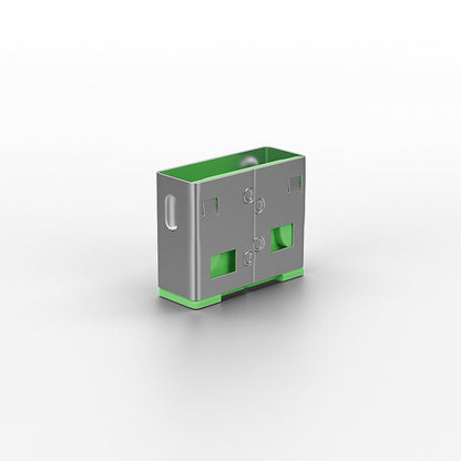 Lindy 40461 USB Port Blocker – 10 Pack Green | Physical USB Type-A Security