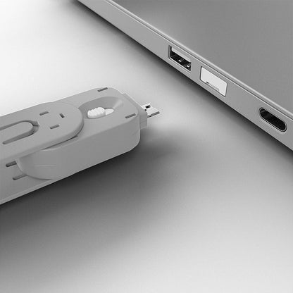 Lindy 40624 USB Type A Port Blocker Key – White, Secure USB Port Protection, ABS