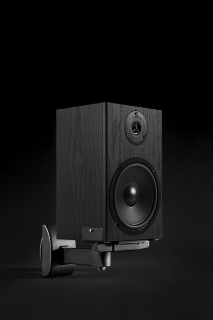 Vivolink VLMSP15 Speaker Mounts – Wall Black 15kg Tilt Swivel Set