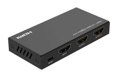 MicroConnect MC-HDMISPLITTER0102-4K HDMI Splitter 1x2 4K Ultra HD 60Hz Steel