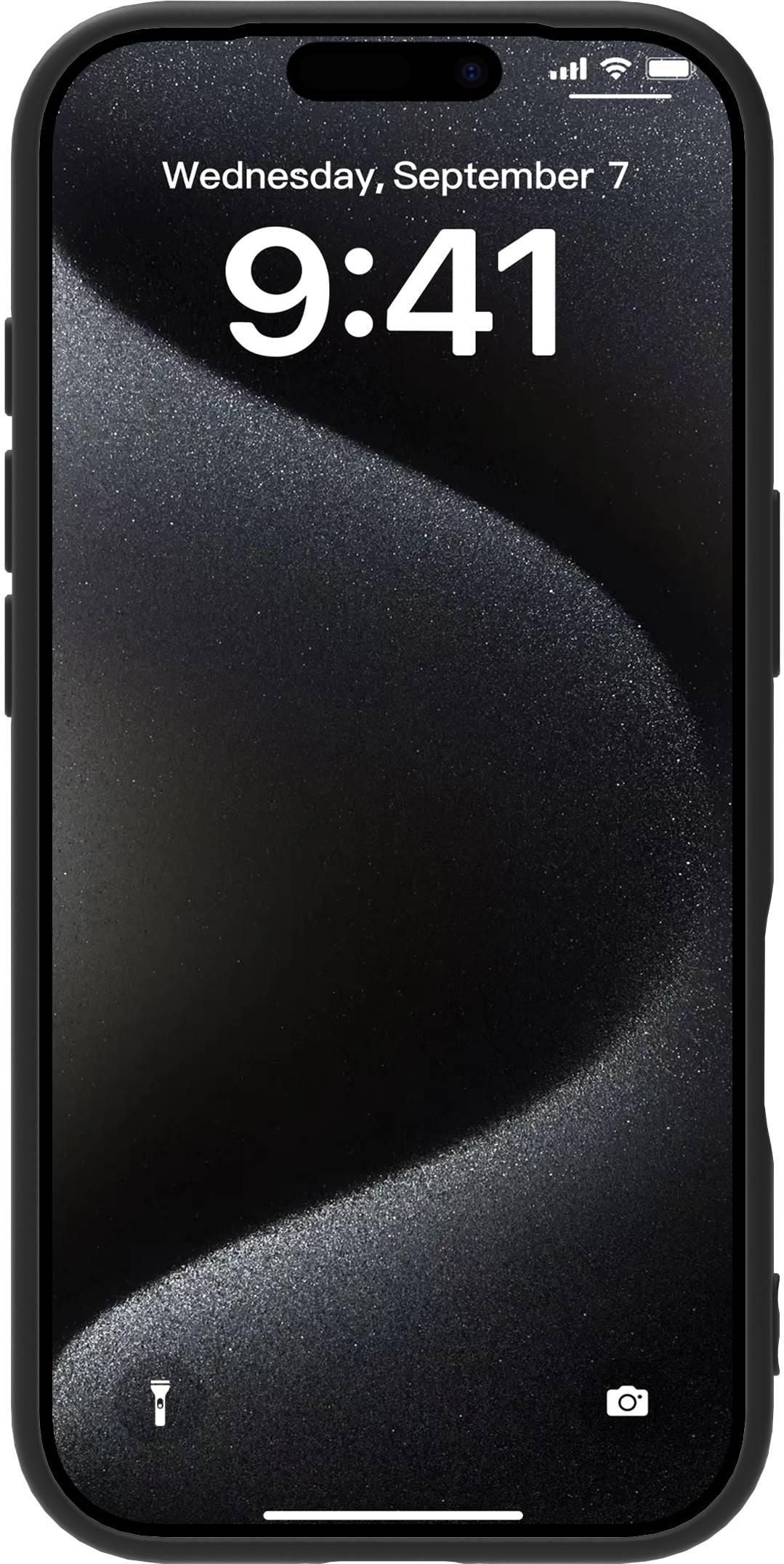eSTUFF ES67101055-BULK Mobile Phone Case – Black 16cm (6.3") Recycled TPU Cover