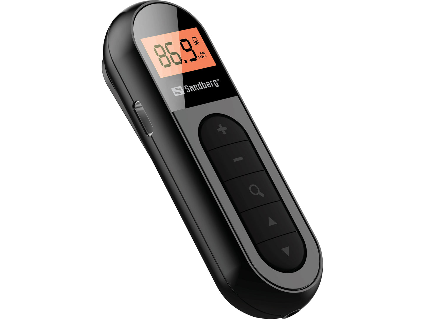 Sandberg 421-01 Pocket Radio – Portable FM Rechargeable Black