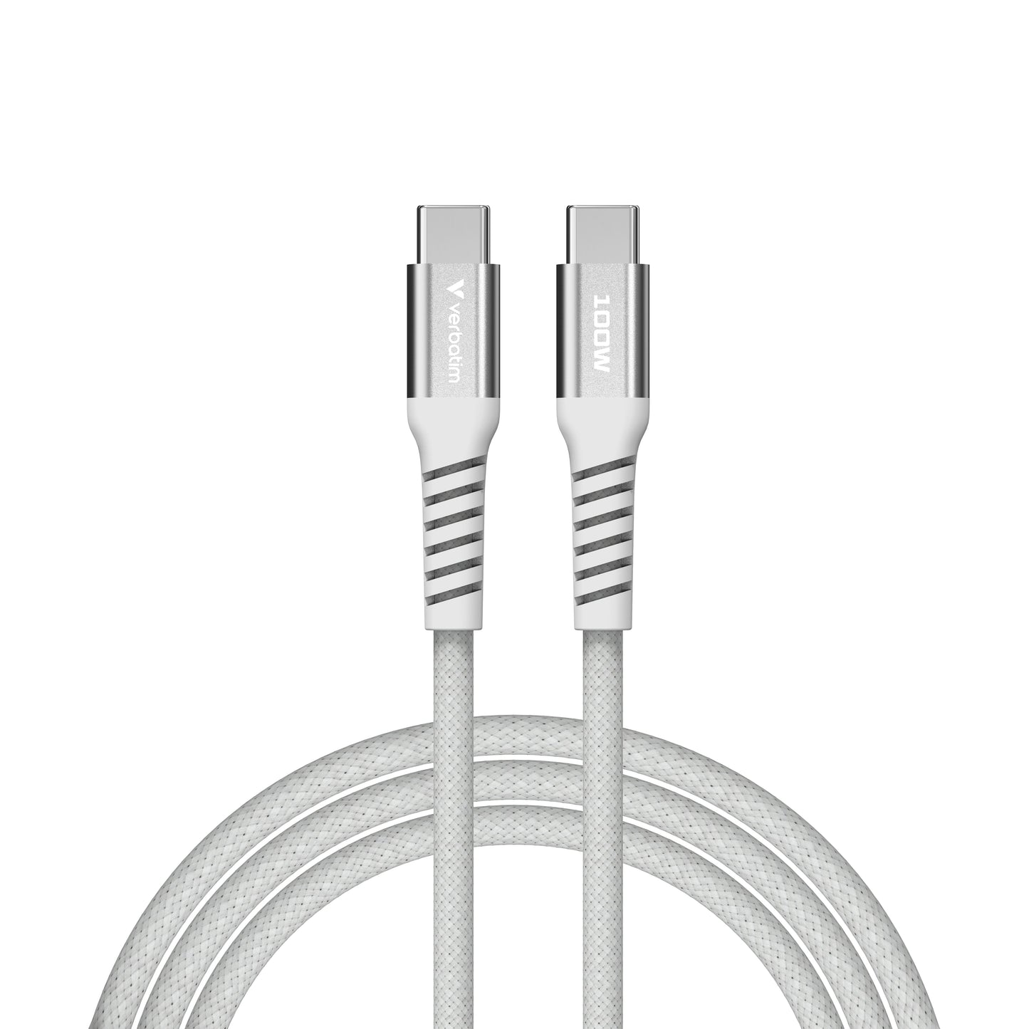 Verbatim 31854 USB-C to USB-C Magnetic Cable – 100W 1.2m Grey