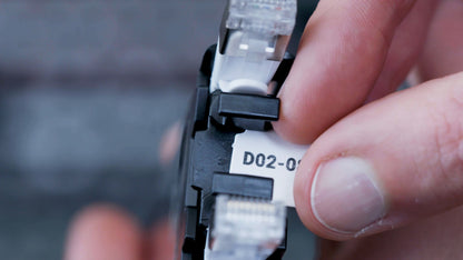 PATCHBOX IDLABELW Patch Panel Accessories – Identification Labels White Paper 60pcs