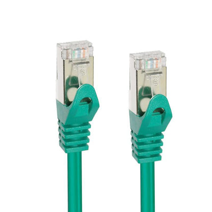 MicroConnect SFTP701G Cat7 1m S/FTP Network Cable – Green LSZH RJ-45