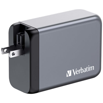 Verbatim 32205 GaN Charger 240W 4-Port USB-C/A Fast Charging Wall Adapter