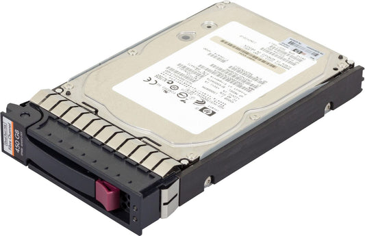 Hewlett Packard Enterprise 454412-001-RFB Internal Hard Drive – 450GB 15K RPM Fibre Channel