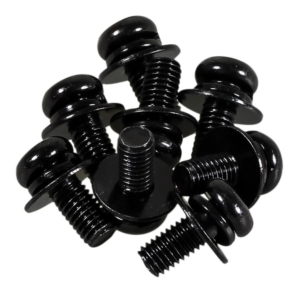 Sony 458140801 M5L12 Screw – 8 Pack Black Metal M5 Thread