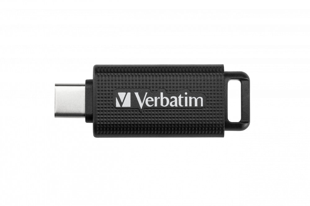 Verbatim 49459 USB Flash Drive – 128GB USB Type-C 3.2 Gen 1 Black