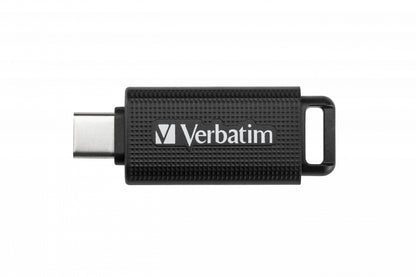 Verbatim 49459 USB Flash Drive – 128GB USB Type-C 3.2 Gen 1 Black