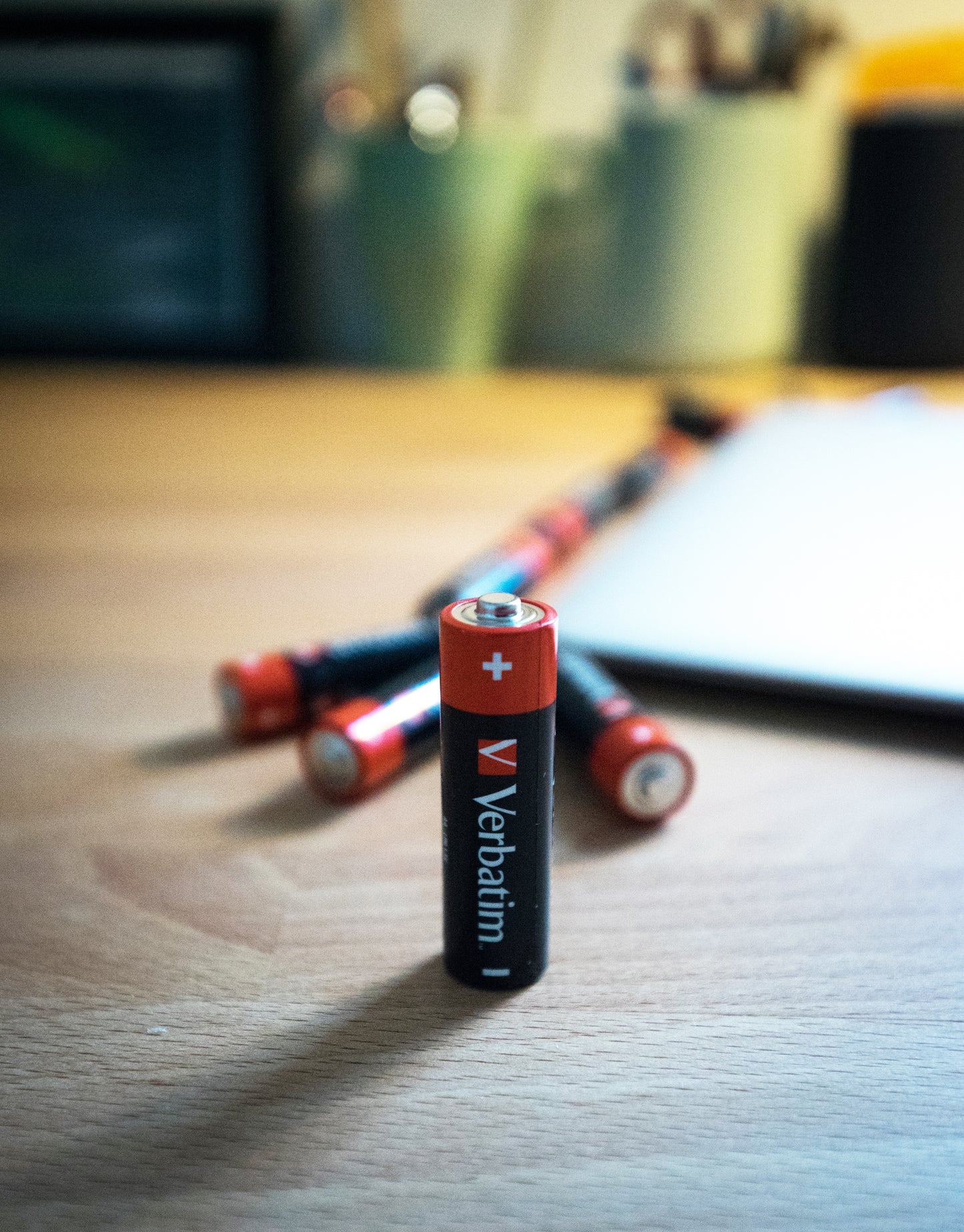 Verbatim 49875 AA Alkaline Batteries – 1.5V 10-Pack Single-Use Cylindrical