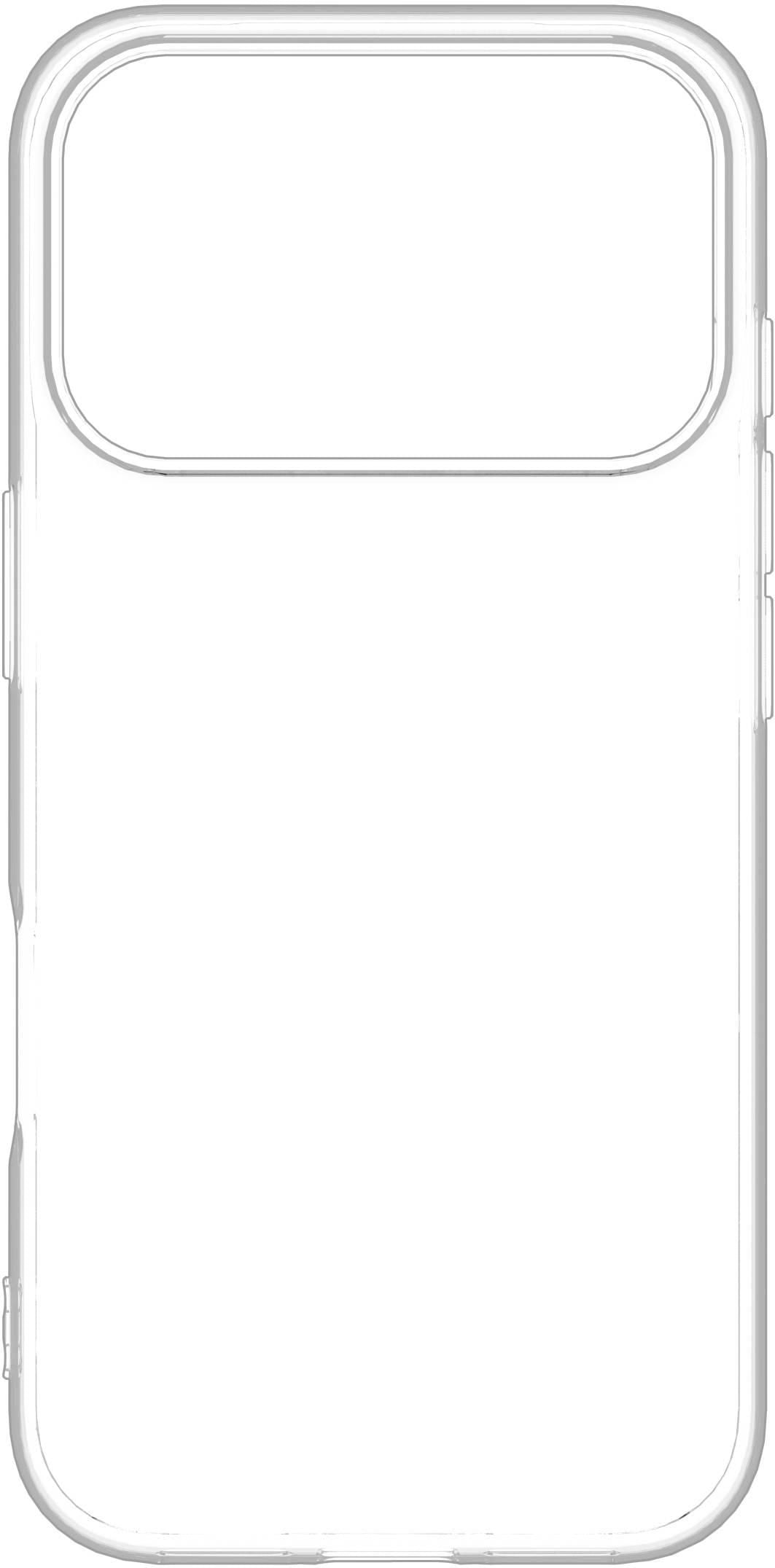 eSTUFF ES67100057-BULK Mobile Phone Case – Transparent 16cm (6.3") TPU Cover