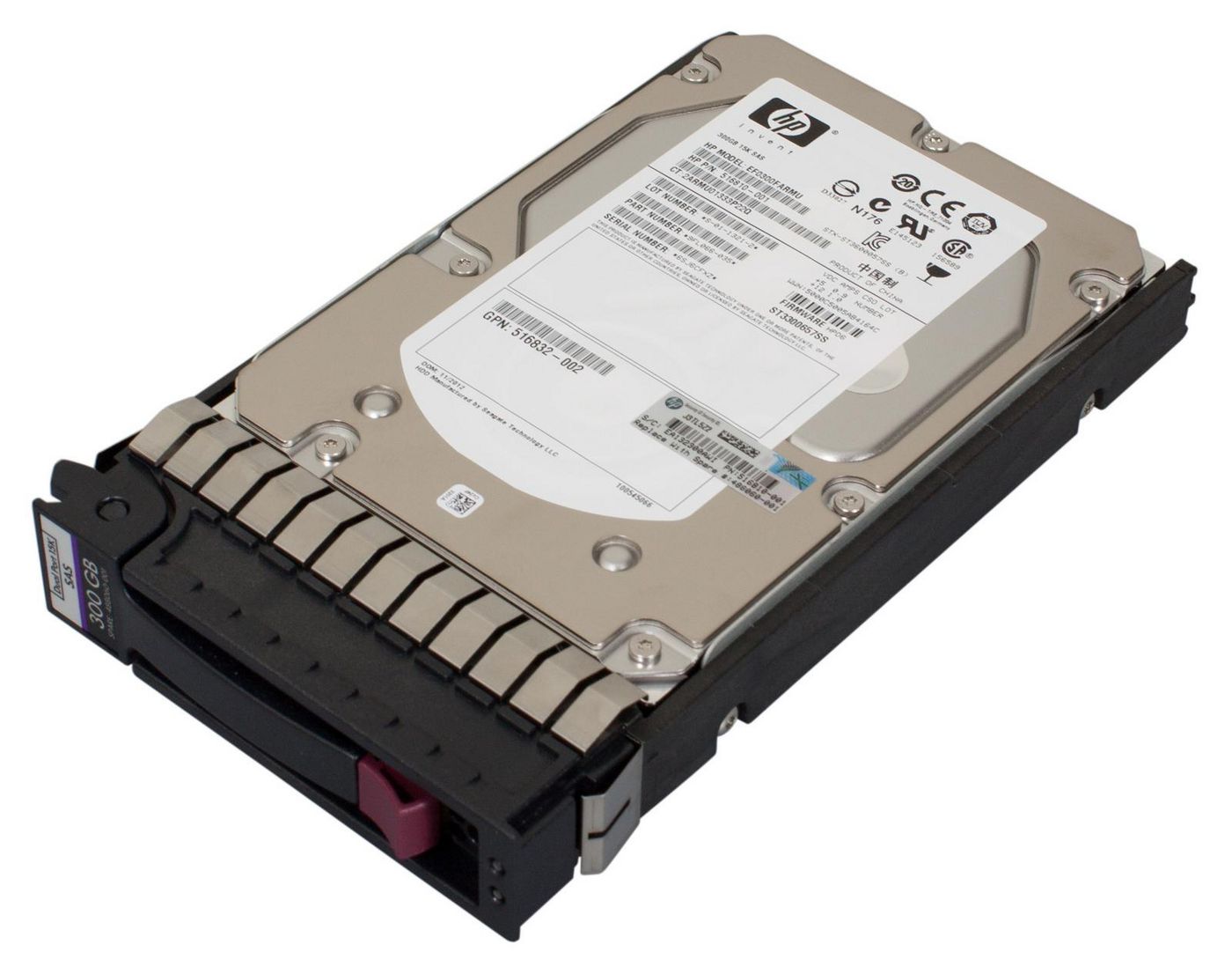 Hewlett Packard Enterprise 488060-001 300GB 15K 3.5" Dual-Port SAS Hard Drive