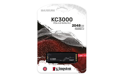 Kingston SKC3000D/2048G M.2 2280 PCIe 4.0 NVMe SSD 2TB 3D TLC
