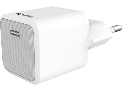 Sandberg 441-58 USB-C 20W Charger – Smart Device Charger Type C PD White