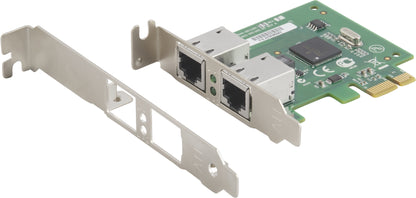 HP 6E3Y9AA Dual Port 1GbE NIC Networking Card – High Performance