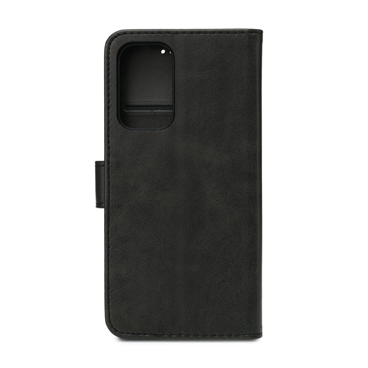 eSTUFF ES67340012-BULK Mobile Phone Case – Black PU Wallet Cover with Magnetic Closure