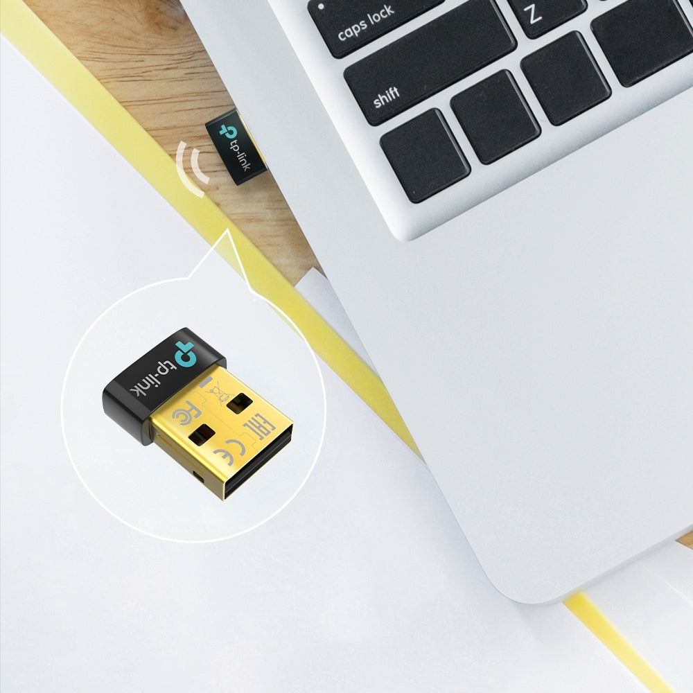 TP-Link UB500 Bluetooth 5.0 Nano USB Adapter – Wireless, USB 2.0, Black