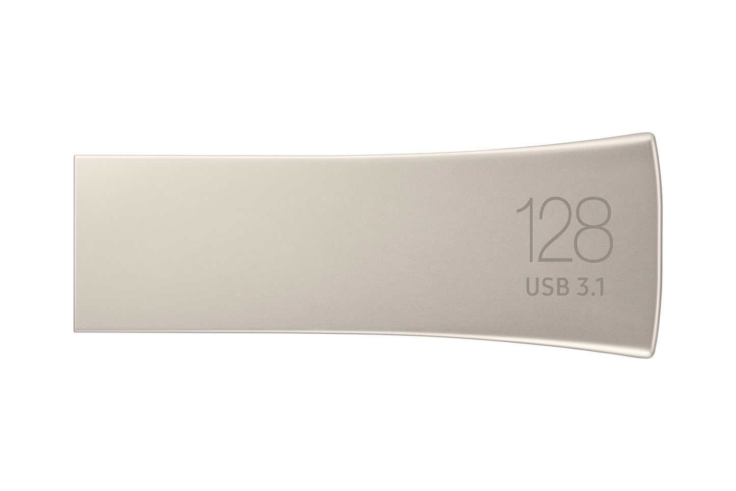 Samsung MUF-128BE3/EU 128GB USB 3.2 Gen 1 Flash Drive – Silver, Metal, Capless
