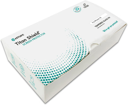 eSTUFF ES501435-10BULK Full Cover Titan Shield Screen Protector 10-Pack