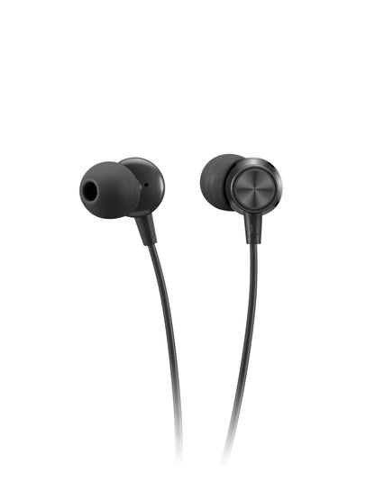 Lenovo 4XD1J77351 In-Ear Wired Headset – USB Type-C, Black, Office Binaural