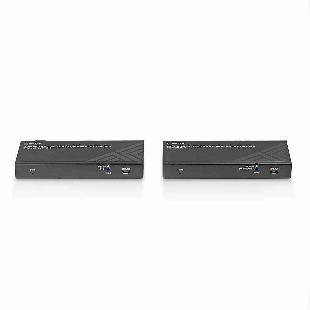 Lindy 39384 KVM Extender – 150m Cat.6 HDMI 4K60 USB 2.0 IR HDBaseT