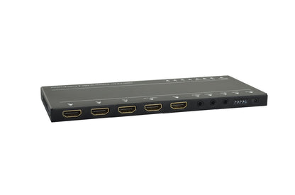 Vivolink VLSW141H AV Switch HDMI 4x1 4K@60Hz 18Gbps Black