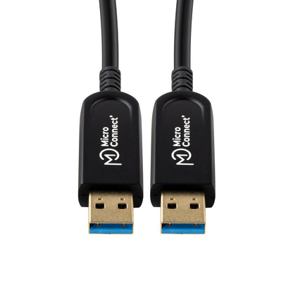 MicroConnect USB3.0AA15BOP USB 3.2 Gen 1 15m A to A Cable – Black