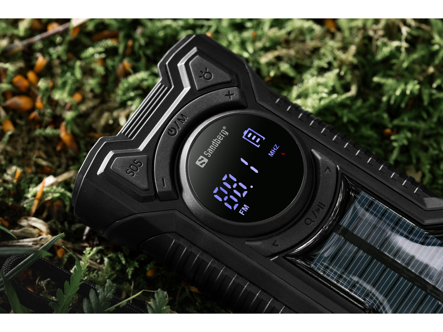 Sandberg 421-03 Survivor Radio All-in-1 5000 – Portable AM/FM, Bluetooth, 5000mAh