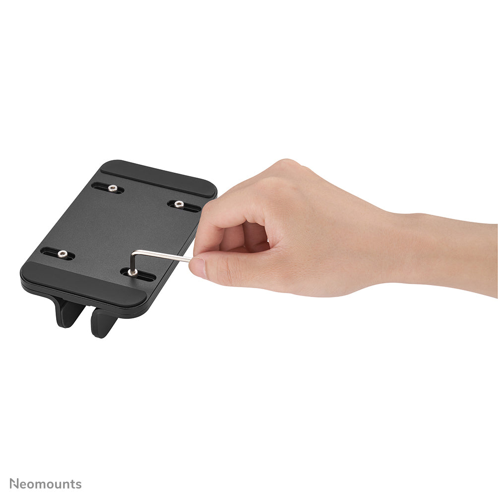 Neomounts NSLS300BLACK Adjustable Laptop Stand – Aluminium, Black, 11-17in, 5kg