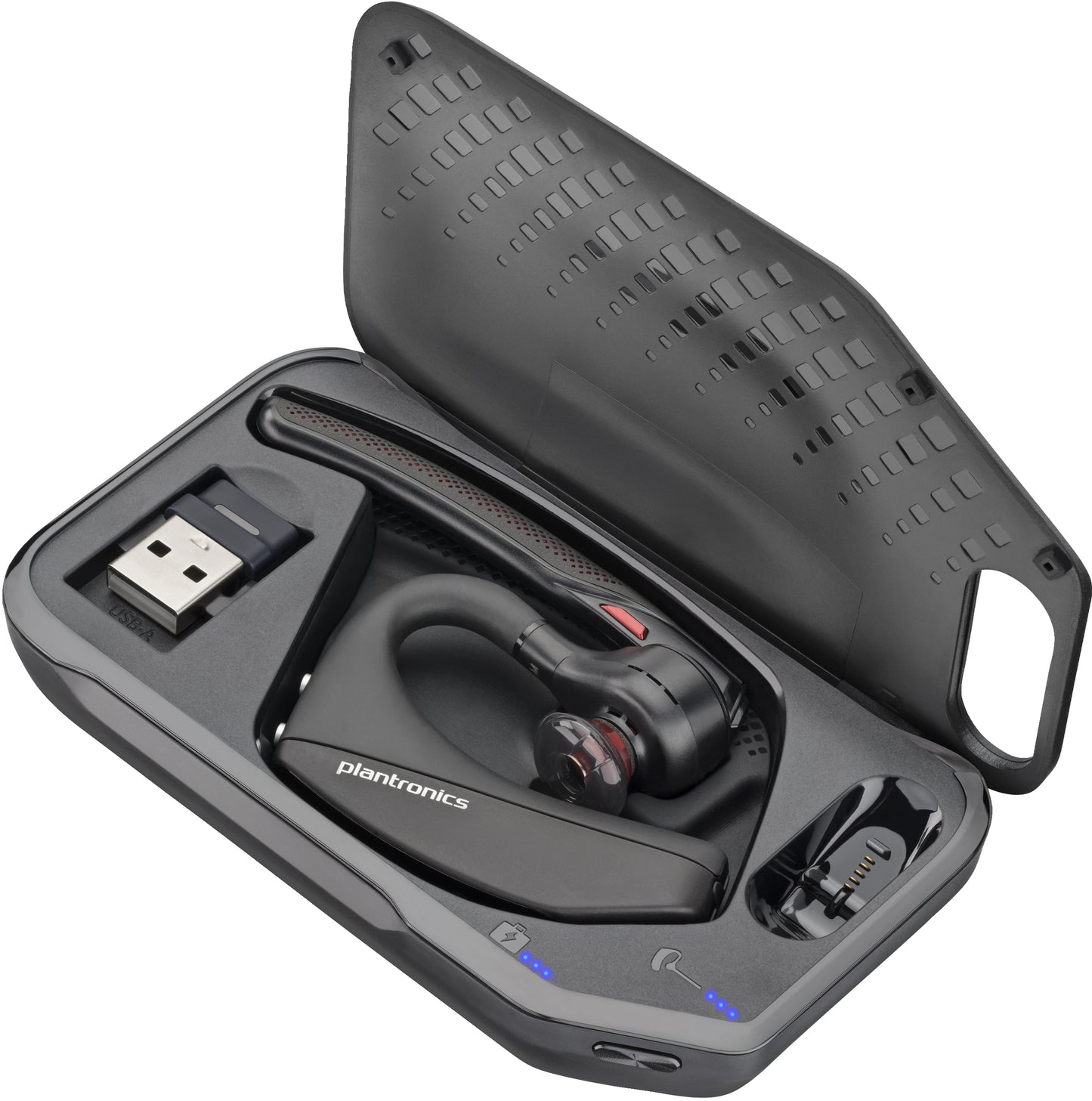 Poly 206110-101 Voyager 5200 UC Wireless Bluetooth Headset with USB-A Dongle