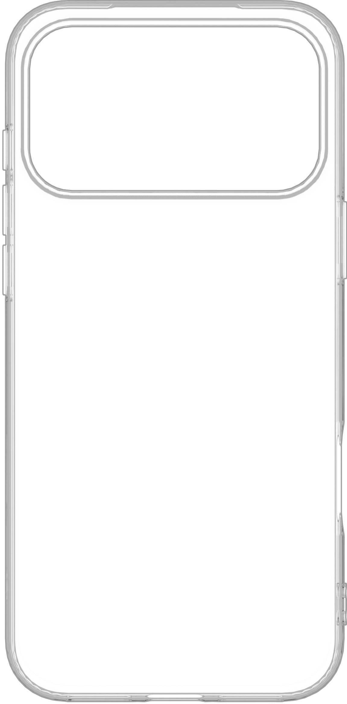 eSTUFF ES67100058-BULK Mobile Phone Case – Transparent 17.5cm (6.9") TPU Cover