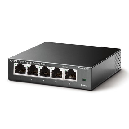TP-Link TL-SG105S 5-Port Gigabit Ethernet Desktop Switch Unmanaged