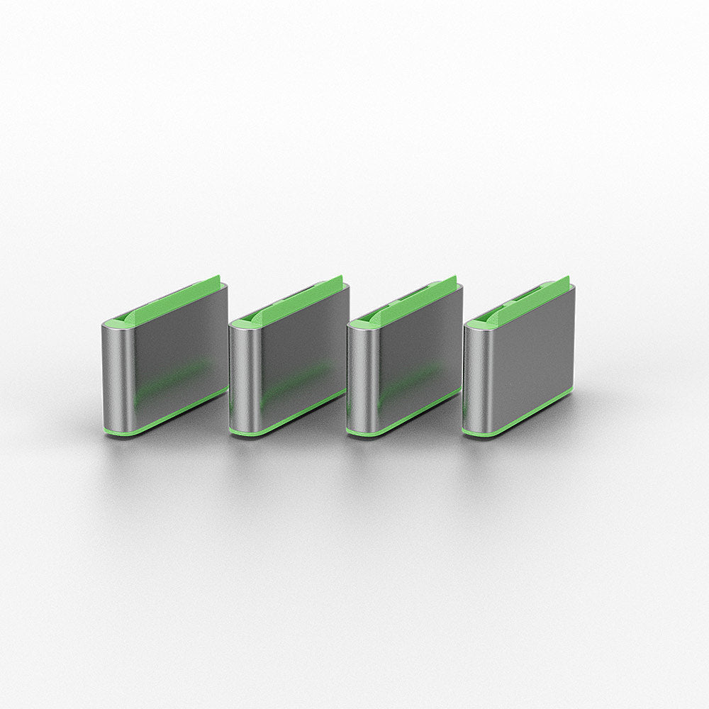 Lindy 40438 USB Type C Port Blockers – Pack of 10 Green Physical Security Solution