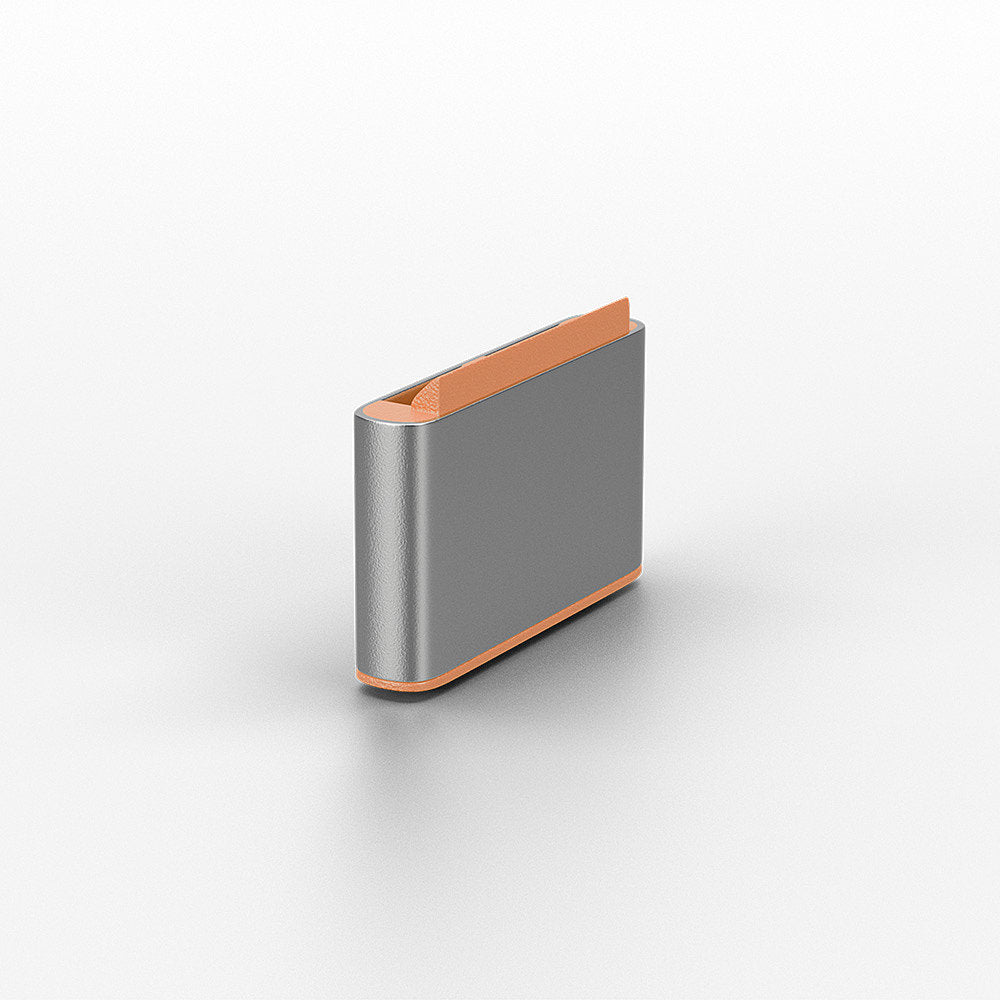 Lindy 40440 USB Type C Port Blockers – 10 Pack Orange ABS Security Plugs