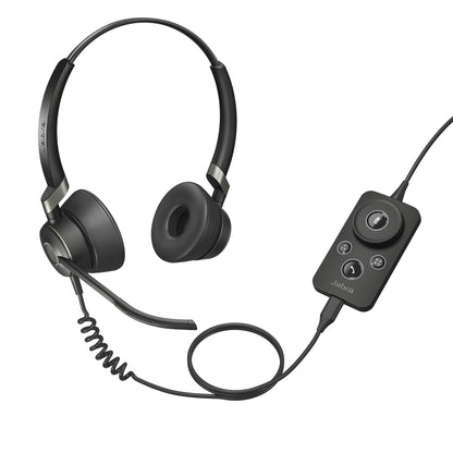 Jabra 5099-610-189 Engage 50 Stereo Headset – Wired USB-C, Noise Cancelling, Black