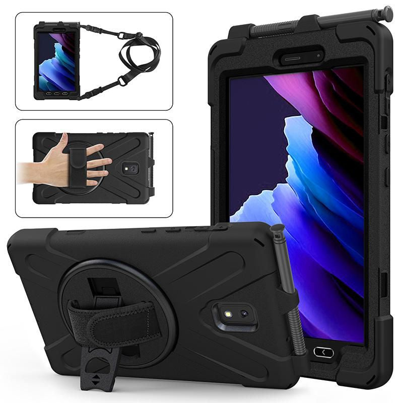 eSTUFF ES681862-BULK Rugged Tablet Case – Black, Defender Series