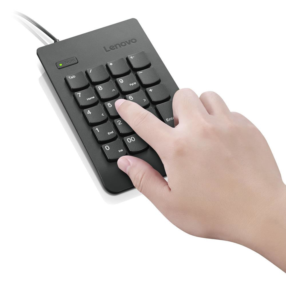 Lenovo 4Y40R38905 Numeric Keypad – USB Wired Black Universal