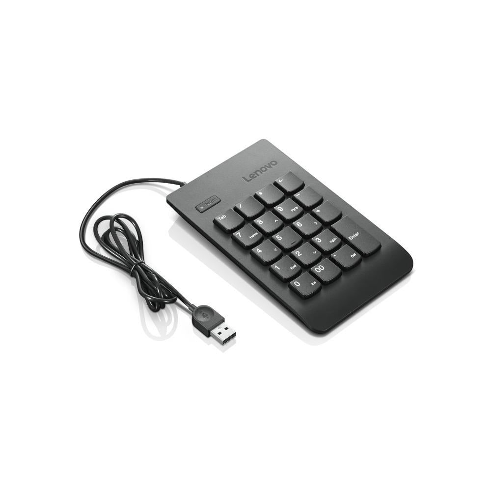 Lenovo 4Y40R38905 Numeric Keypad – USB Wired Black Universal