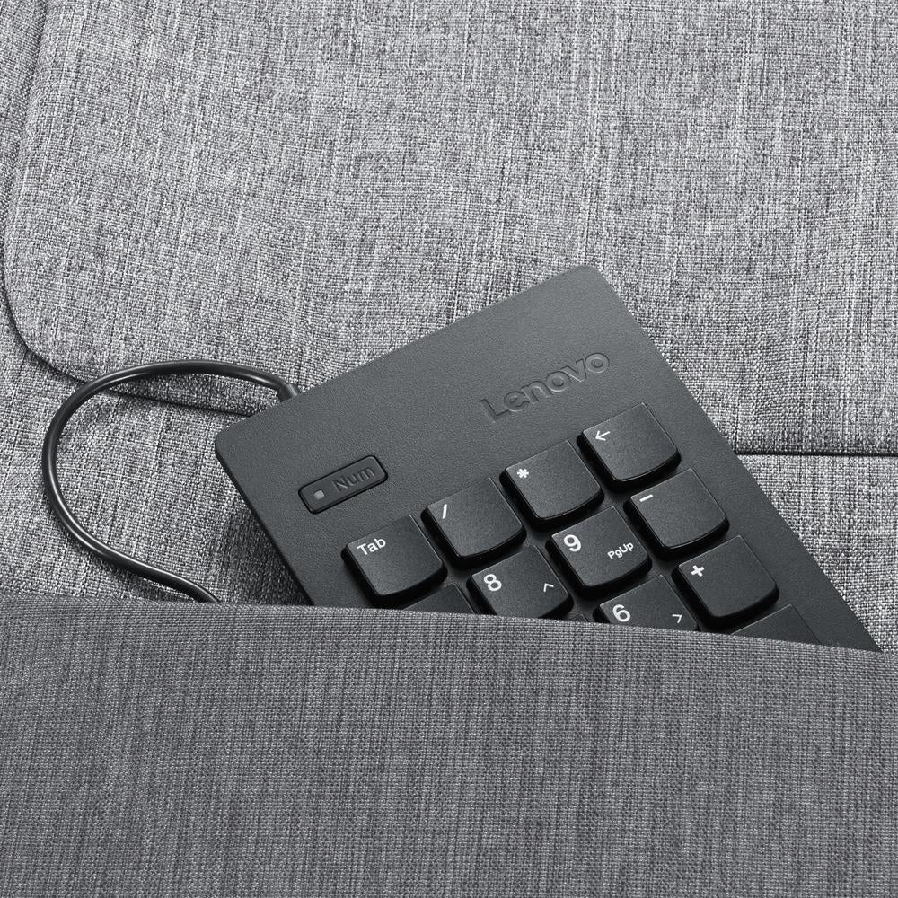 Lenovo 4Y40R38905 Numeric Keypad – USB Wired Black Universal
