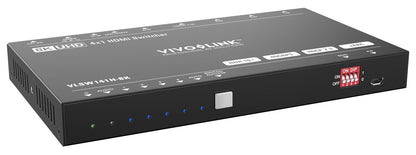 Vivolink VLSW141H-8K AV Switch – 4x1 HDMI 8K@60Hz HDR 40Gbps