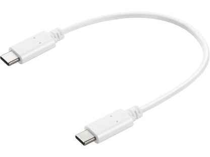 Sandberg 136-30 USB-C Charge Cable 0.2m – 65W Fast Charging White