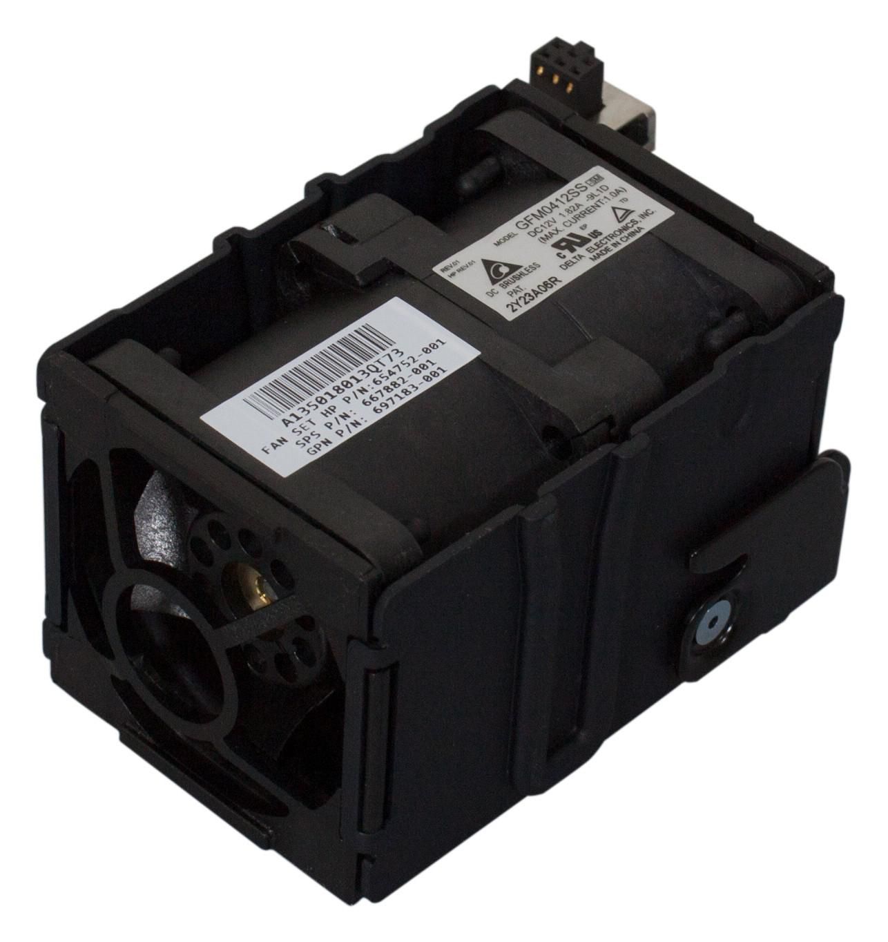 Hewlett Packard Enterprise 667882-001 Dual-Rotor Hot-Pluggable Fan Module – 3 Year Warranty